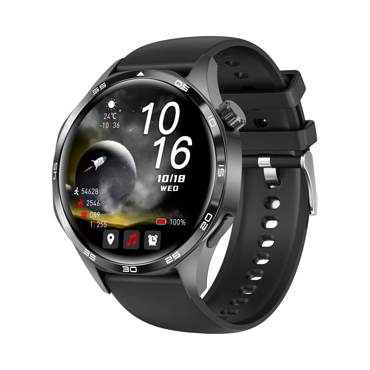 Watch 5 Pro HD Screen Smart Watch Answer Call IP67 Waterproof Sports Fitness Tracker