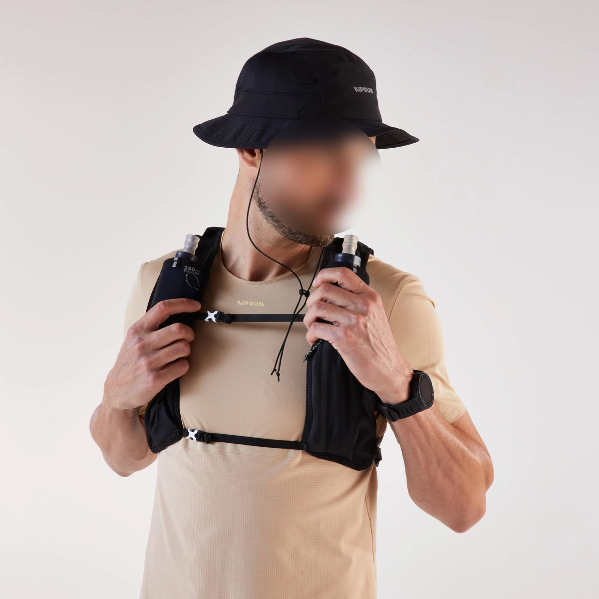 Trail Running Vest Hydration Vest Adjustable Chest Straps Running Hydration Vest
