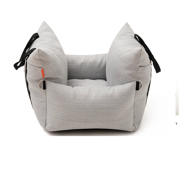 Luxury Custom Solid Sustainable Nylon Small Medium Rectangle Dog Car Seat Pet Sofa Bed