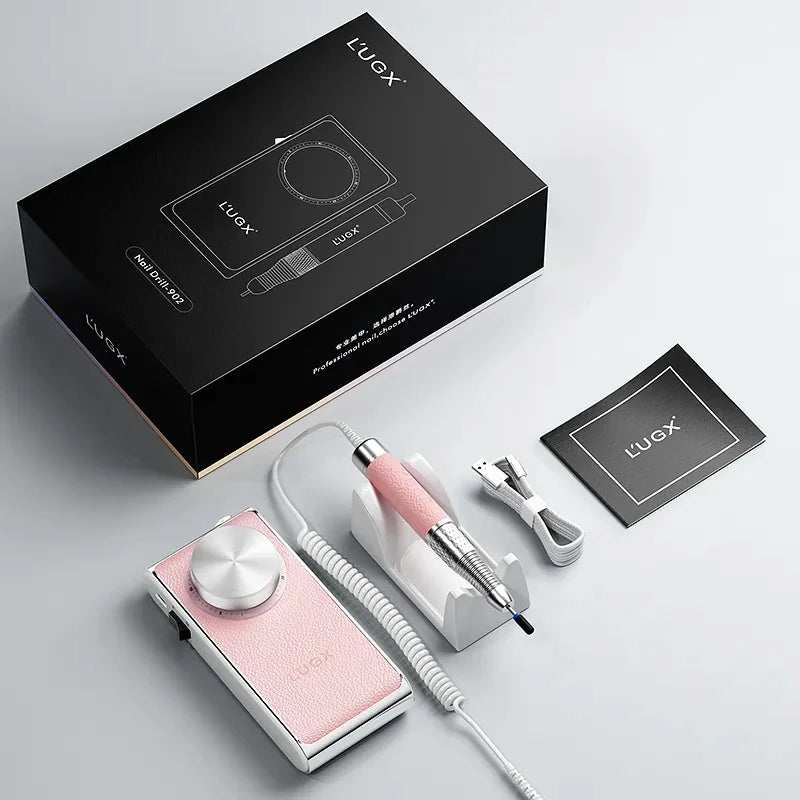 LG902 Nails E File Professional Ultra Smooth Cordless Portable Coreless Nail Drill