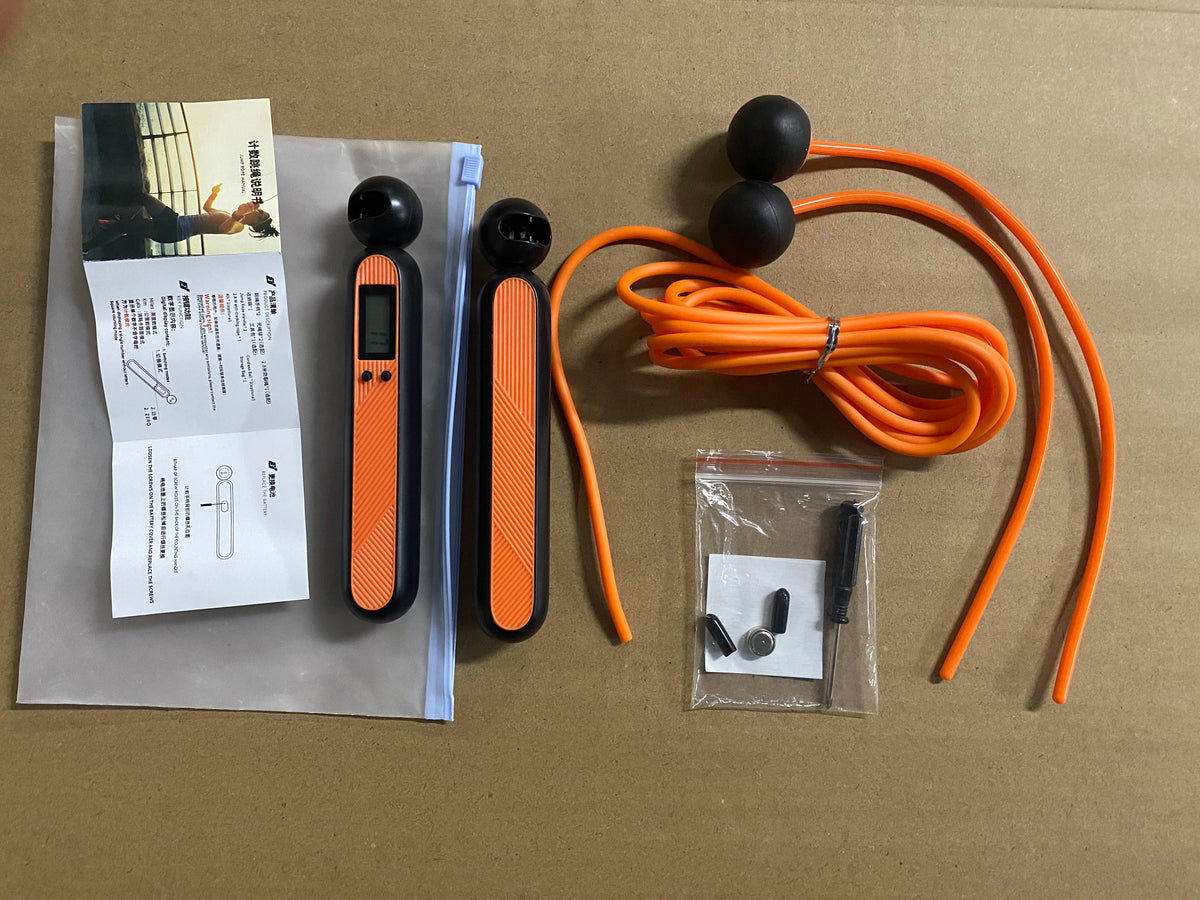 Dual-Purpose Smart Cordless Jump Rope for Adults ABS PVC PP Weighted with Digital Speed
