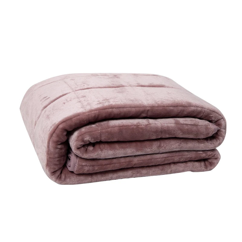 Superior Weighted Blanket Chunky Knit Velvet Weighted Blanket for Adults and Kids