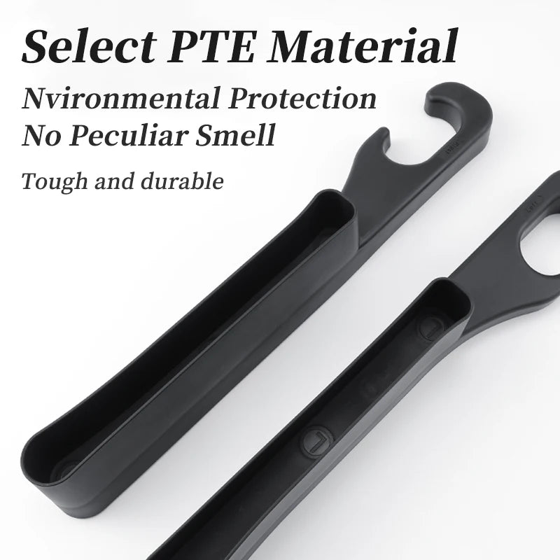 Set of 2 Soft Foam Multifunctional Car Seat Side Gap Filler with Organizer Universal Fit