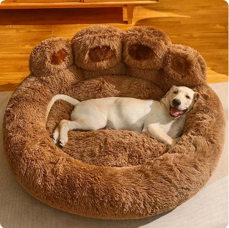 Comfortable Bear Paw Shape Pet Sleeping Beds for Small Medium Large Dogs and Cats Dog Bed