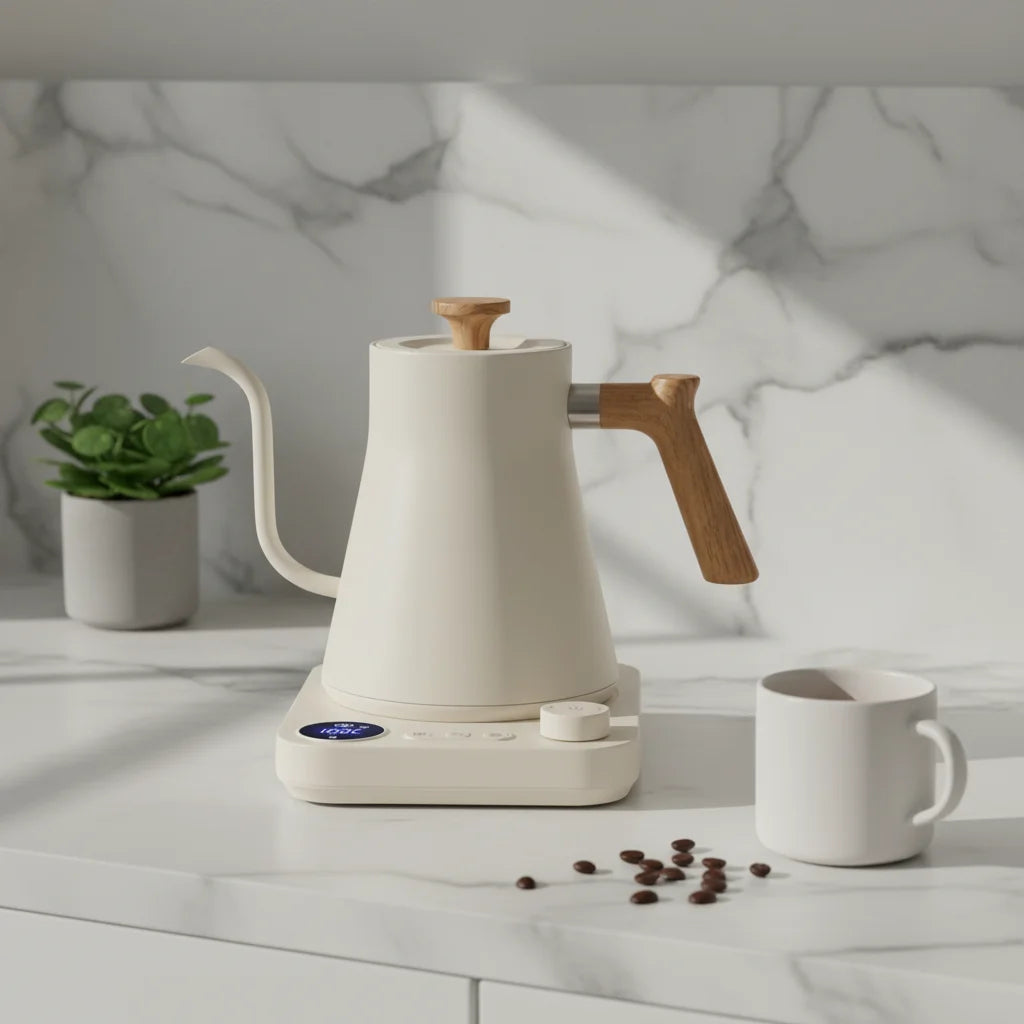 Gooseneck Kettle Smart Electric Pour Over Kettle Insulated Stainless Steel Automatic