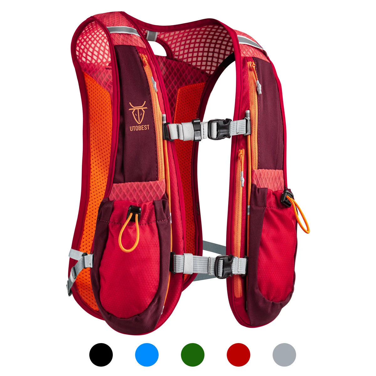 Custom Multifunctional Unisex Ultra Waterproof Nylon Vest Backpack Hydration System Trail