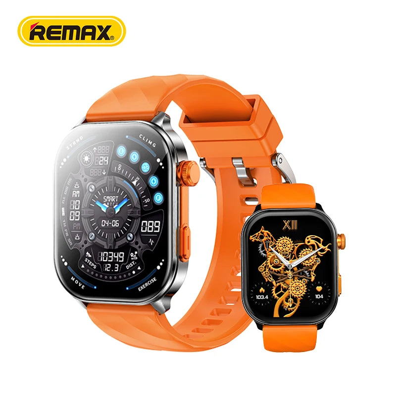 AMOLED Smart Watch with 2.04 Inch Touch Screen, IP68 Waterproof Fitness Tracker