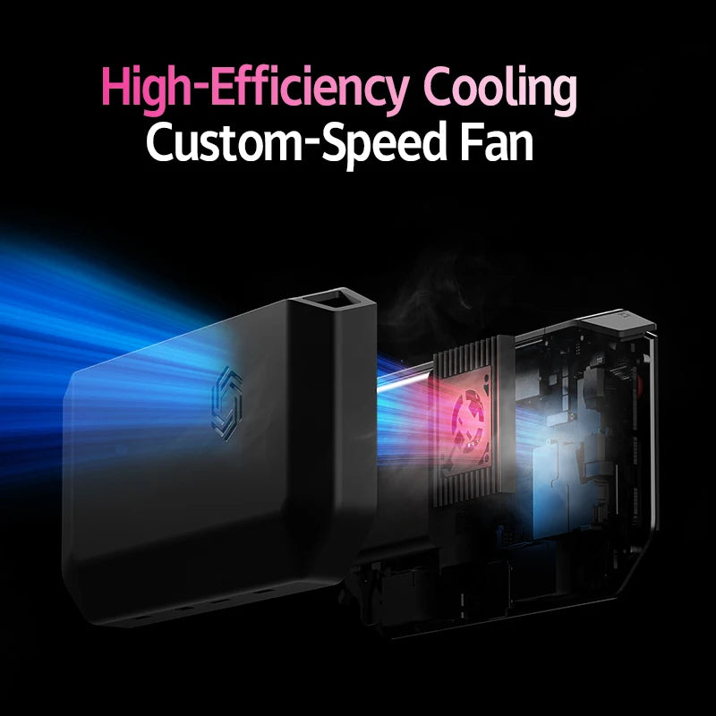 EX8 Retro Game Console Android 14 System Open Source Handheld Console 4.88-Inch HD Screen