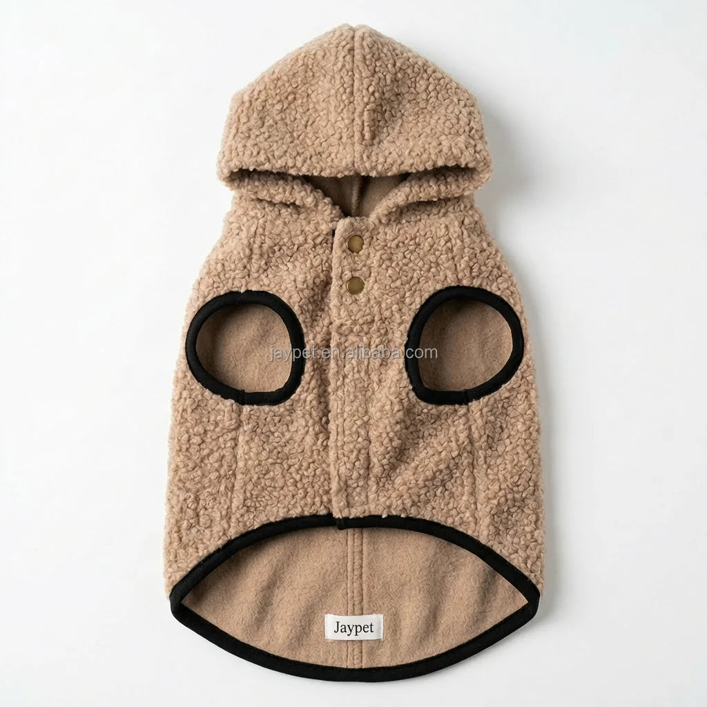 Cotton Dog Vest for Autumn and Winter, Cozy Pet Outfit