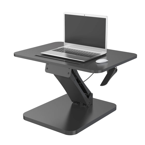 V-Mounts Foldable Metal Height Adjustable Standing Desk Converter Laptop Holder Stand