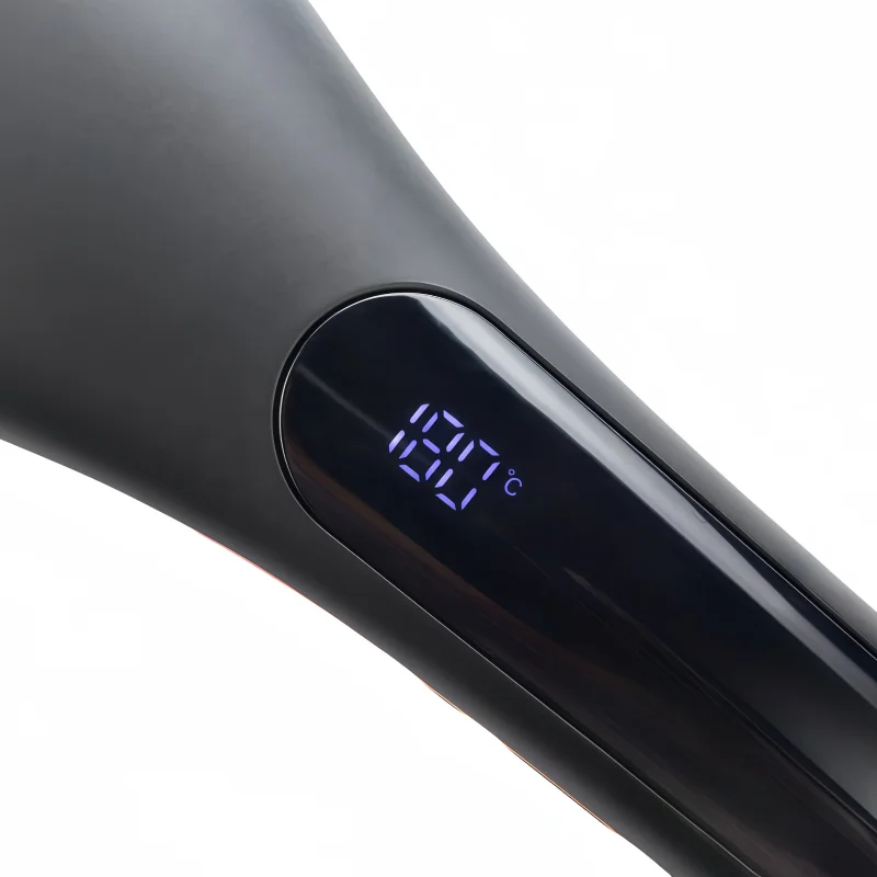Professional Electric Hair Straightening Brush for Hair Care, Anti-Static & Anti-Frizz