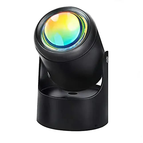 Sunset Projection Lamp, Adjustable Bedroom Decor Night Light Projector, 180 Degree