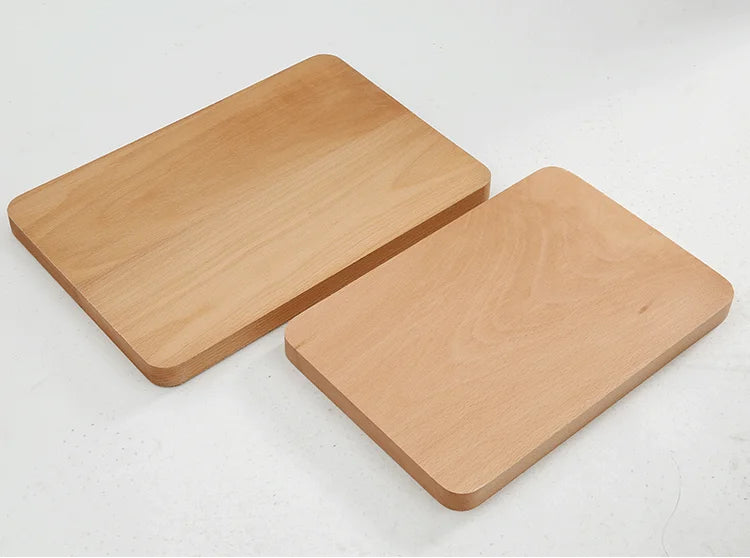 Beech Wood Natural Color Modern Handmade Multifunction Storage Box Organizer