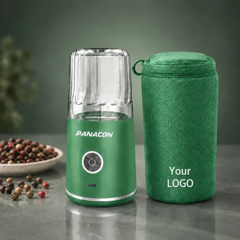 Custom Electric Pepper and Salt Grinder Set Portable Rechargeable Spice Powder Machine