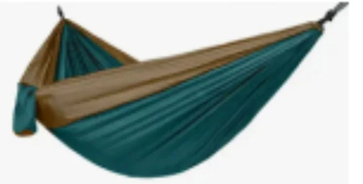 Nylon Camping Hiking Backpacking Travel Single & Double Parachute Camping Hammock 200kg