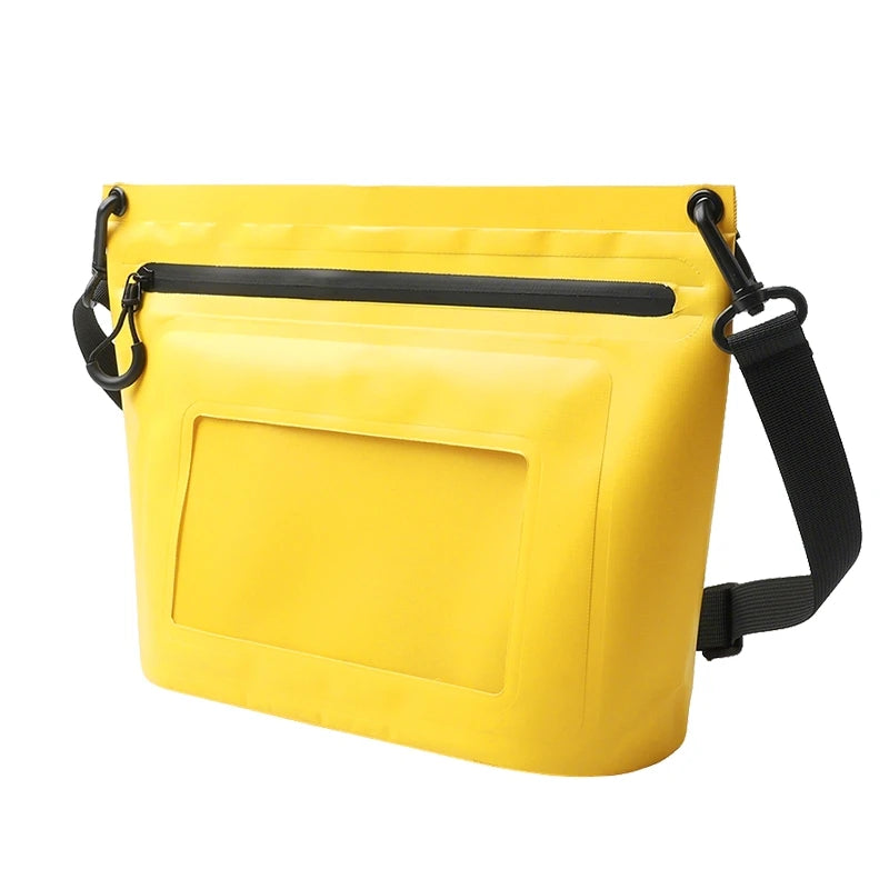 Portable Waterproof PVC Dry Bag Airtight Zipper Fashion Style Outdoor Survival Phone