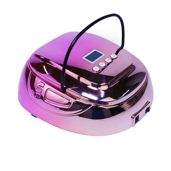 Custom Upgrade 126W High Power UV LED Nail Lamp Large LCD Touch Screen Fast Drying