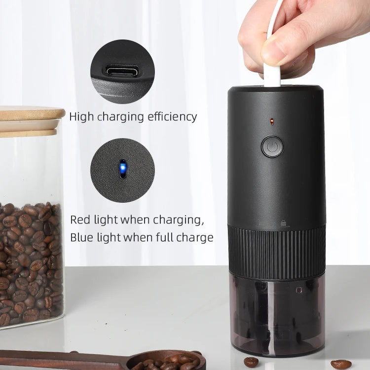 Best Price Portable Conical Burr Electric Grinder Coffee, USB Rechargeable Mill Coffee