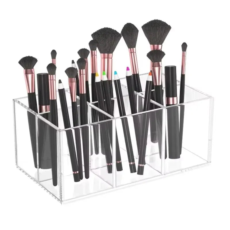 Custom Acrylic Display Personalized White Acrylic Display Stand Clear Acrylic Storage Box