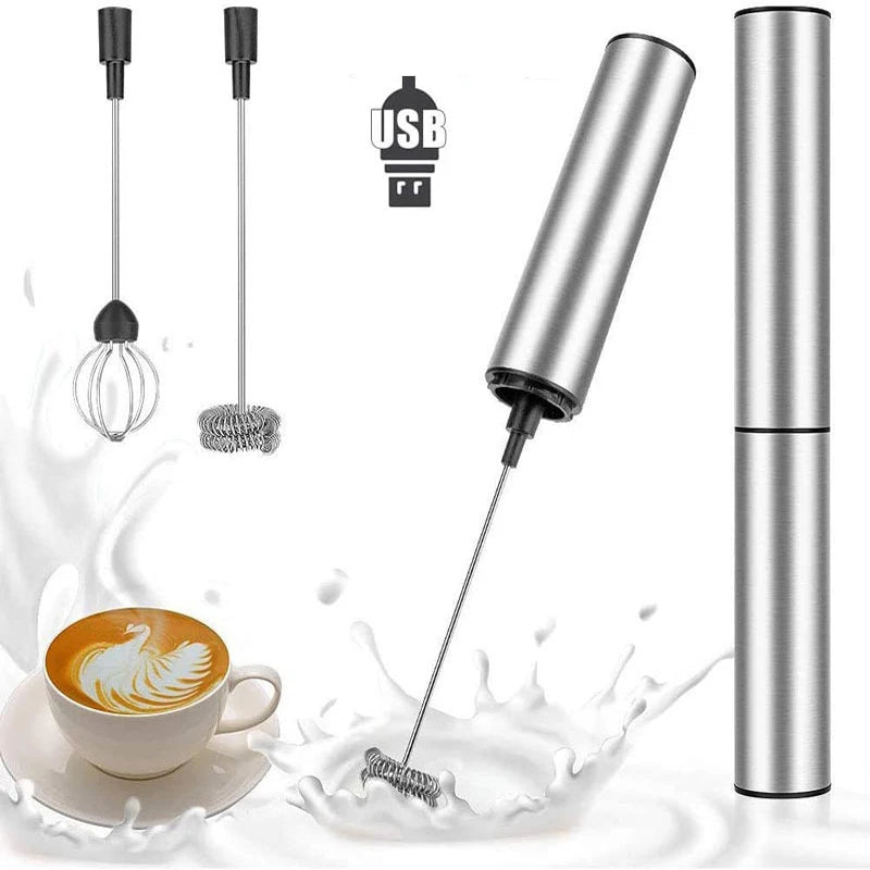 Different Models of Milk Frother USB Automatic Electric Multi Color Food Grade Coffee