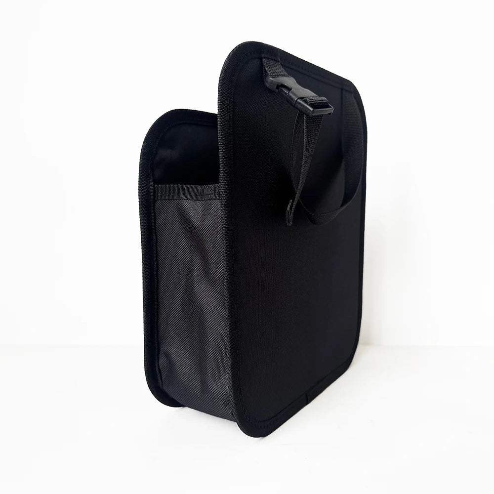 Car Seat Backrest Organizer Storage Bag Oxford Cloth Material with 1-3 Compartments