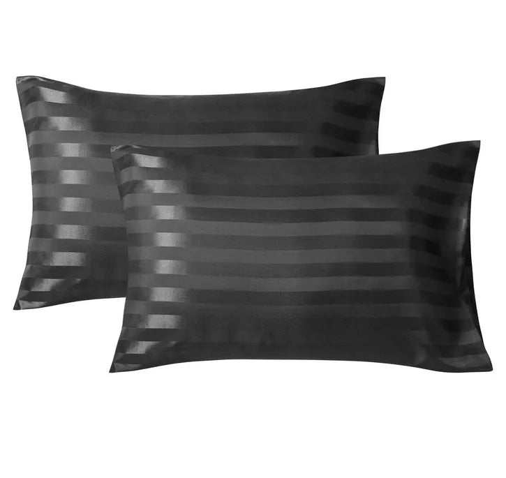 Custom Personality Solid Color Pillowcases Silk Bonnets Pillowcase Satin Silk Pillowcase