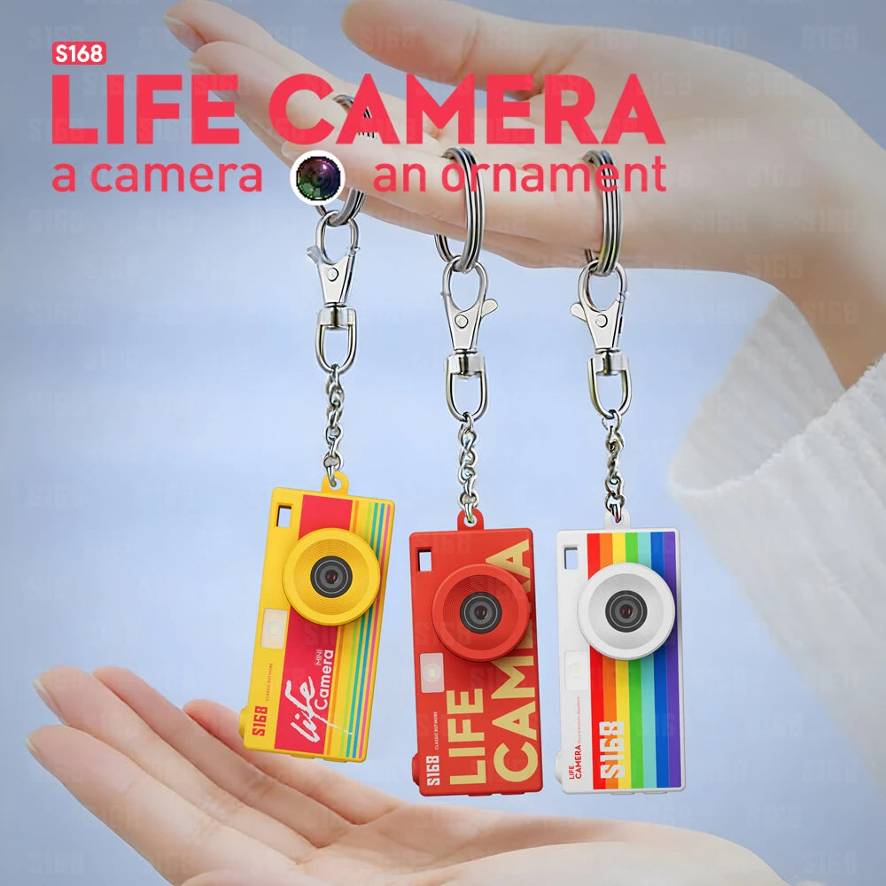 New Kids Mini Camera 1.47 Inch 1920*1080P 15fps Pocket-Sized Thumb Digital Keychain