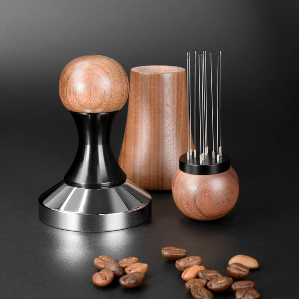 1 Set Espresso Tamper & Espresso Stirrer Coffee Tamper Espresso Distribution Tool