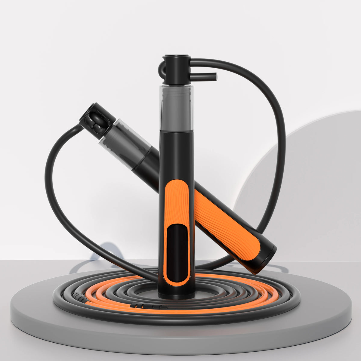 USB Rechargeable Digital Smart Jump Rope, Adjustable Length, Countdown & Counting