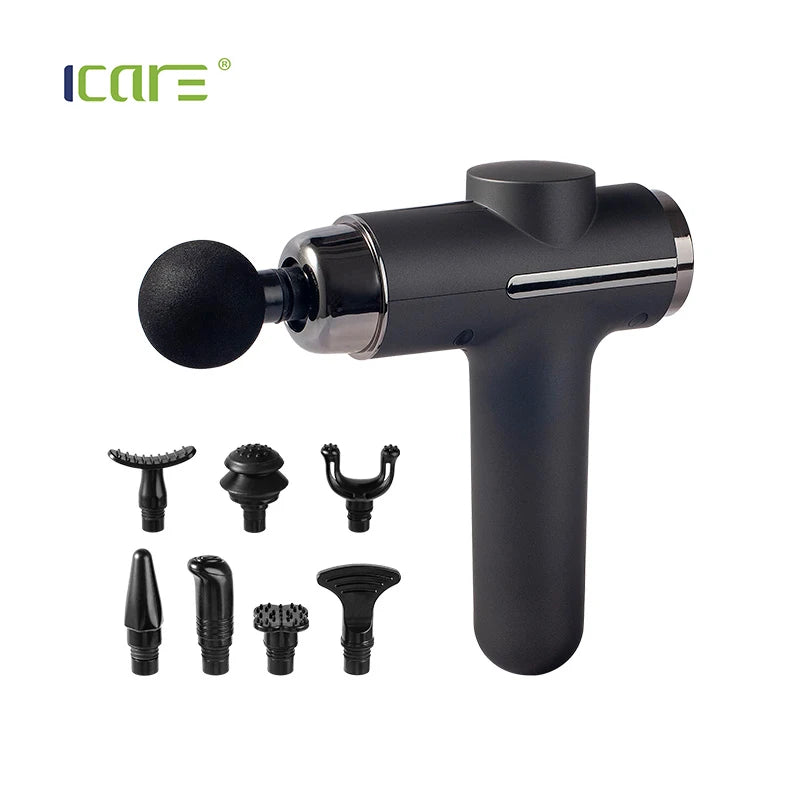 Professional Wireless Massage Gun Comfortable Handle Rechargeable 12 Mm Deep Tissue