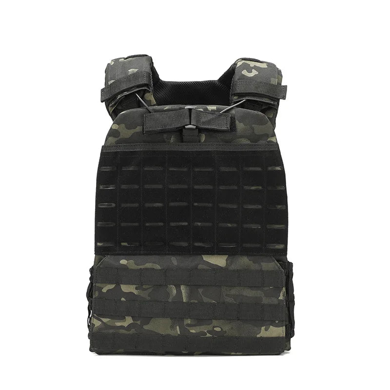 Customizable Men'S Fitness Training Vest Oxford Material Adjustable Weighted Vest