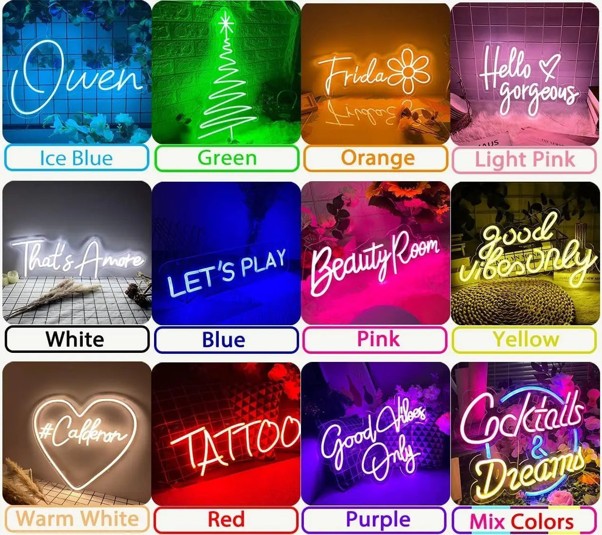 Free Design Custom Led Neon Light Neon Sign Custom Led Neon Light Sign for Business