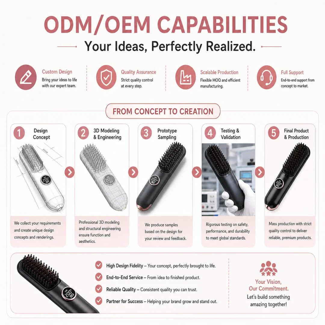 Torlin LED Display Negative Ion Anti-Static Hair Styler Tools Frizz-Free Smooth Hair MCH