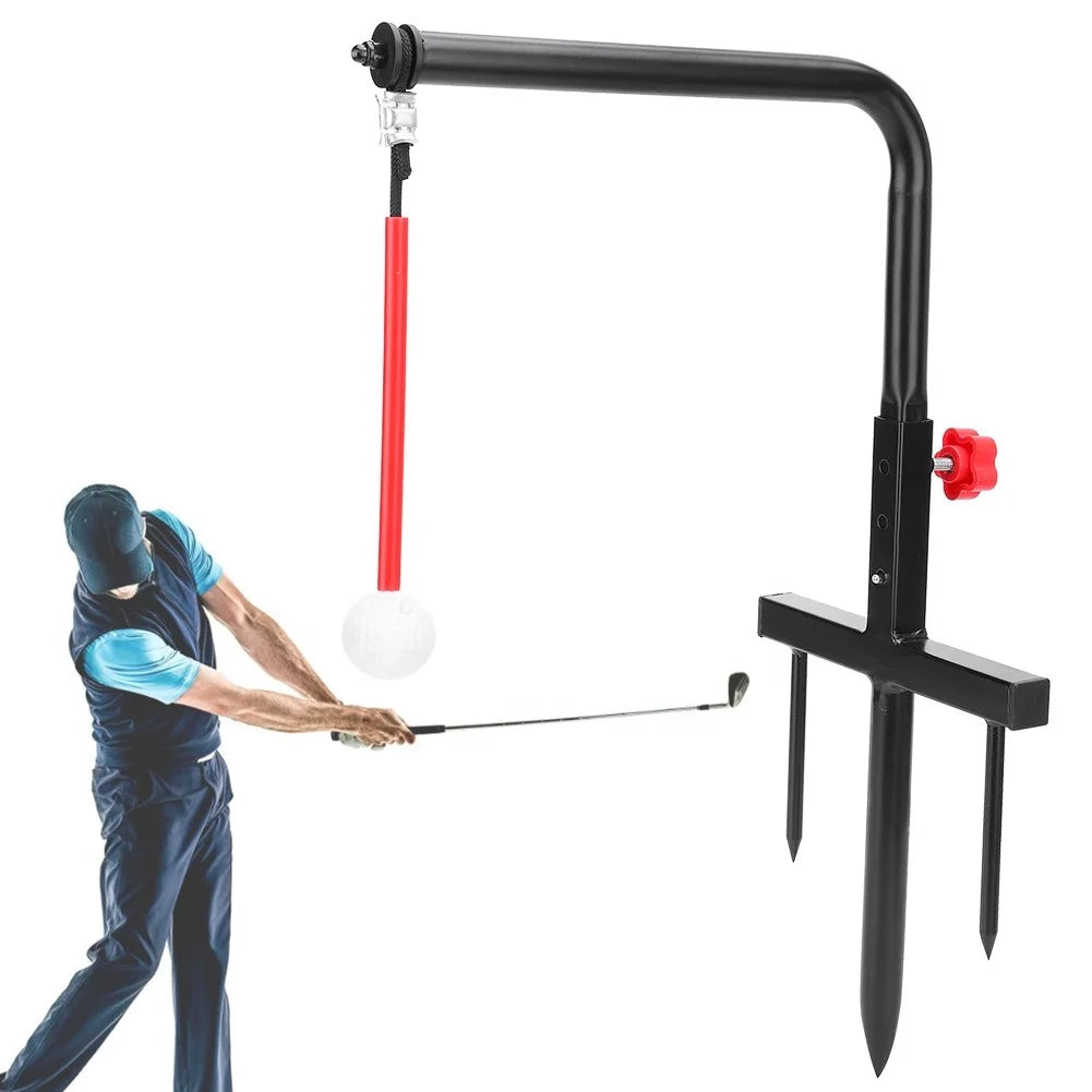 Portable Golf Training Aid Indoor Outdoor Sports Swing Trainer Adjustable Golf Swing