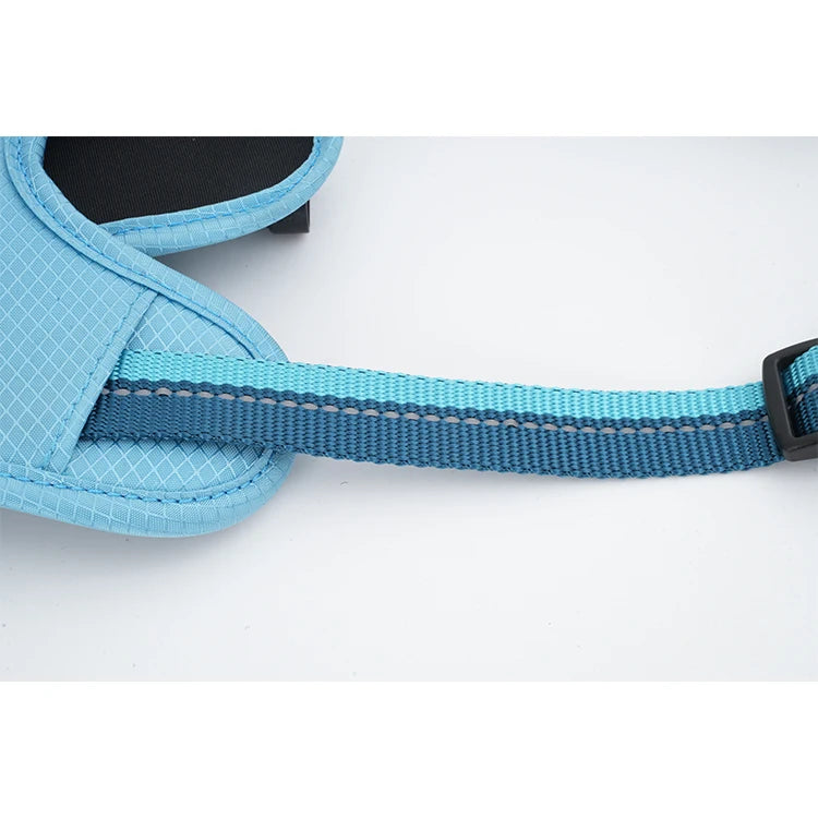 Pet Dog Harness With D Ring Dog Vest Breathable Padded Reflective Adjustable No-Pull