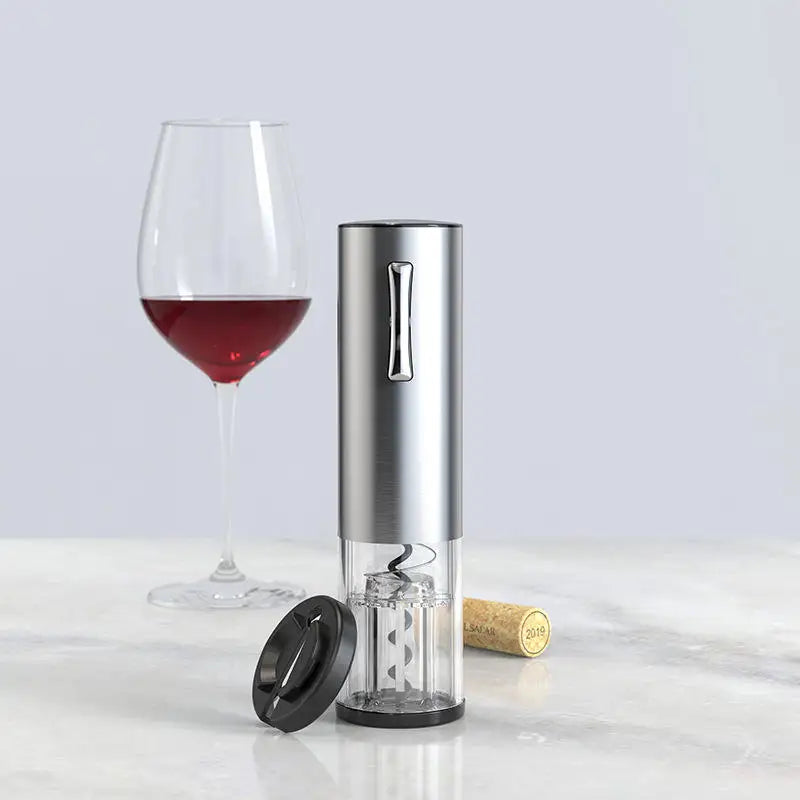 Electric Stainless Steel Wine Corkscrews Opener Set Automatic Electric Wine Bottle Opener
