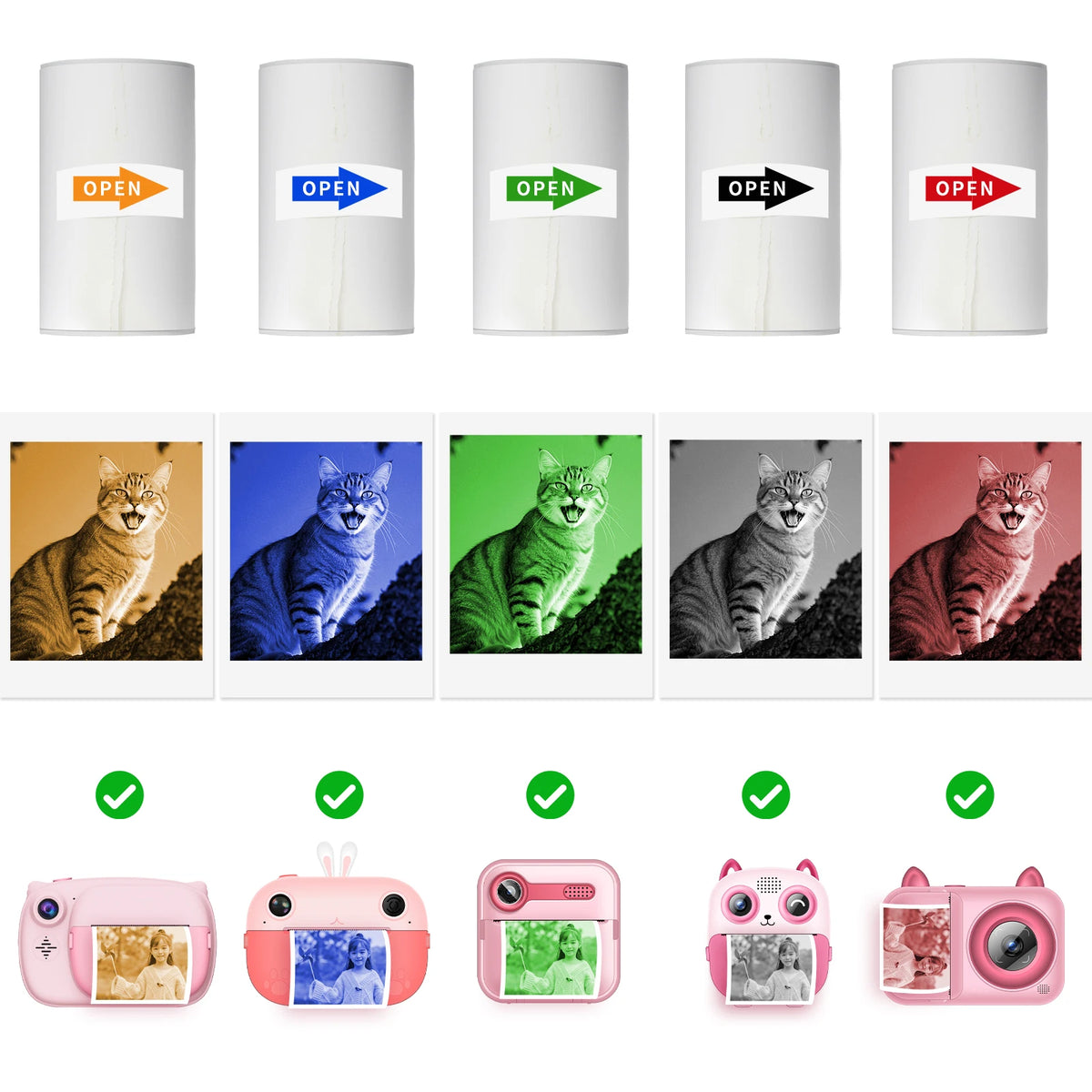 Children Digital Camera Children'S Educational Toys Gifts Video Camera Camcorder Mini