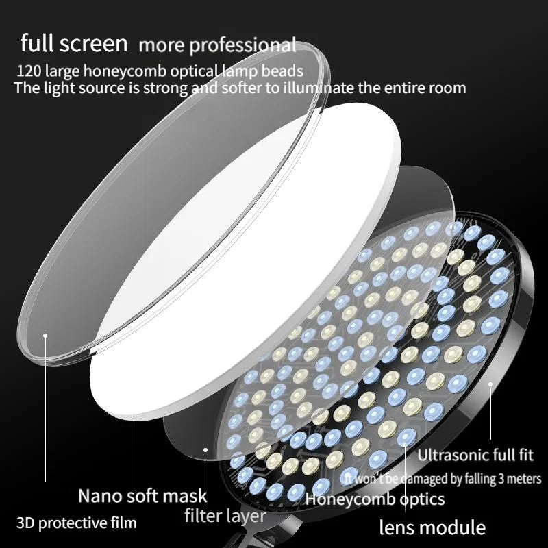 Professional LED Ring Light with Tripod Stand Photography Fill Light Video Recording Live