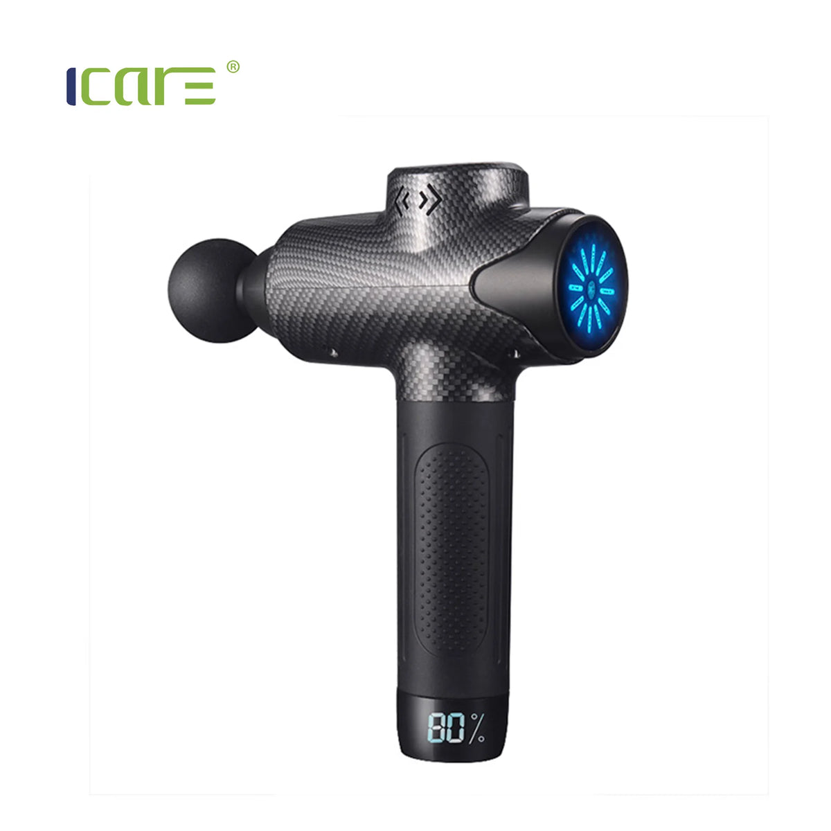 Professional Wireless Massage Gun Comfortable Handle Rechargeable 12 Mm Deep Tissue