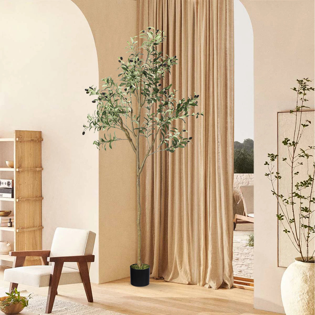 Artificial Olive Tree Plant Artificial Olive Tree for Home Indoor and Outdoor
