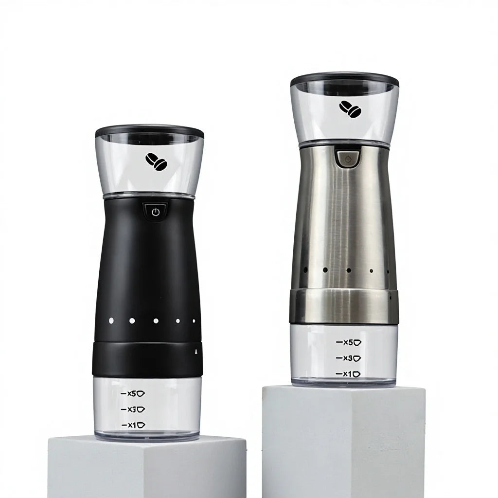 Kaideli 910 Household Electric Portable USB Rechargeable Stainless Steel Ceramic Burr