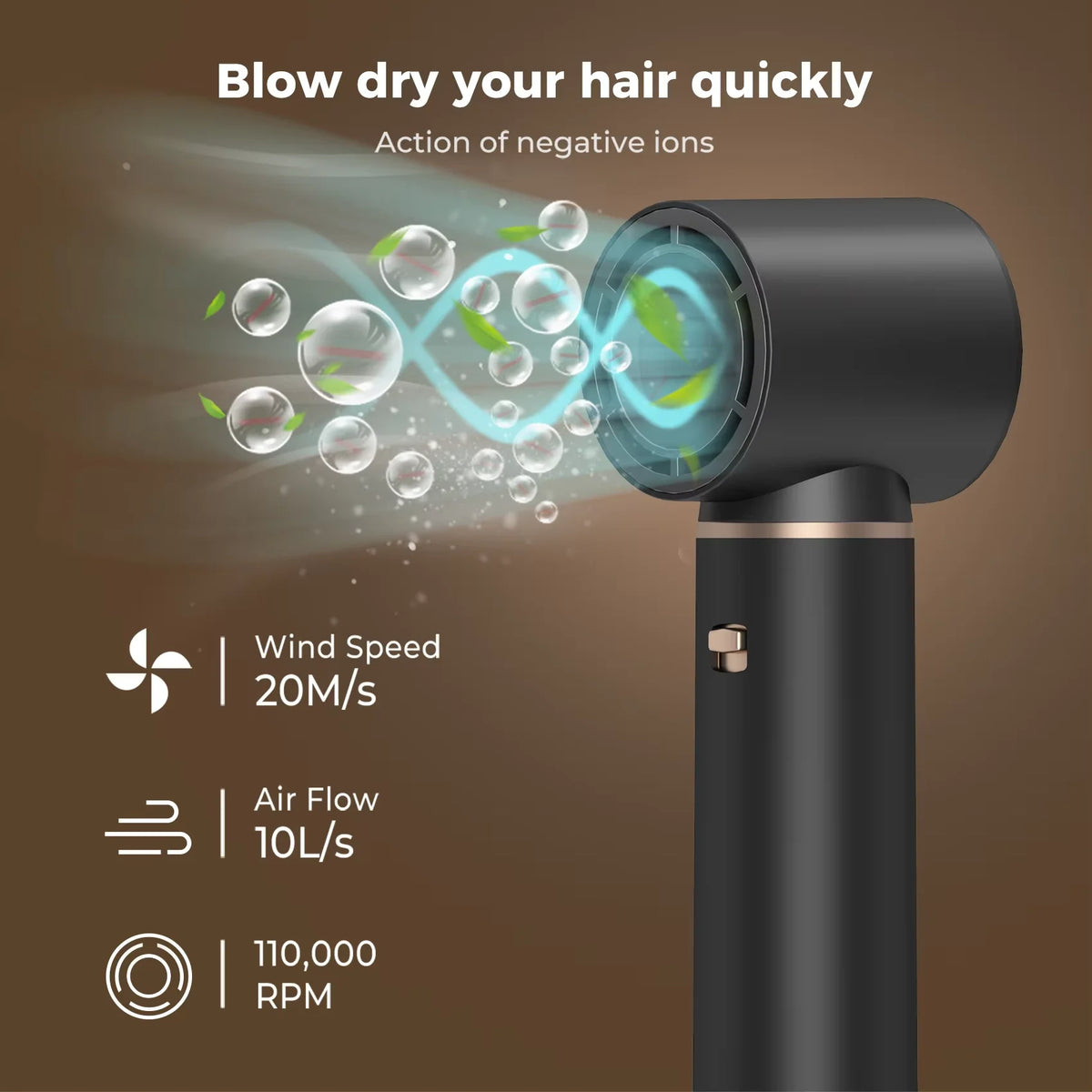 Five Plus 5 in 1 Styler Hair Dryer One Step Hair Dryer Professional Hair Straightener