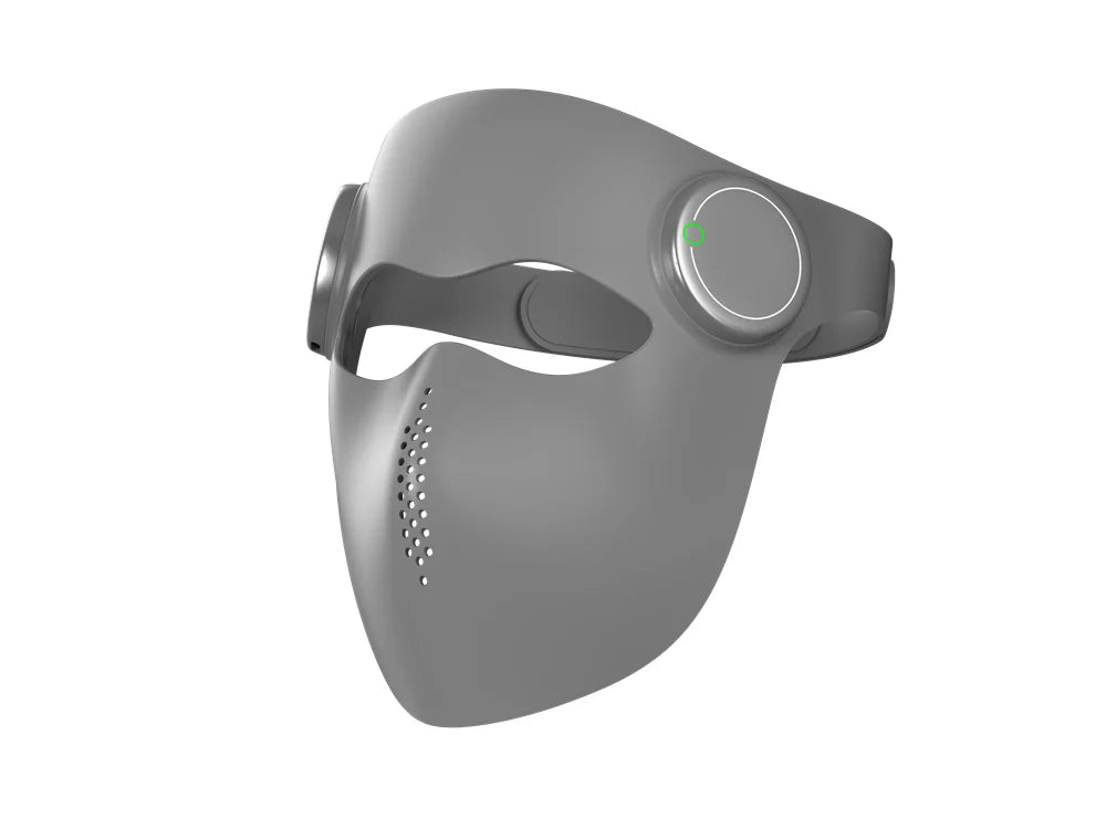 Wireless LED Face Mask with Red and Infrared Light Modes, 9 Colors