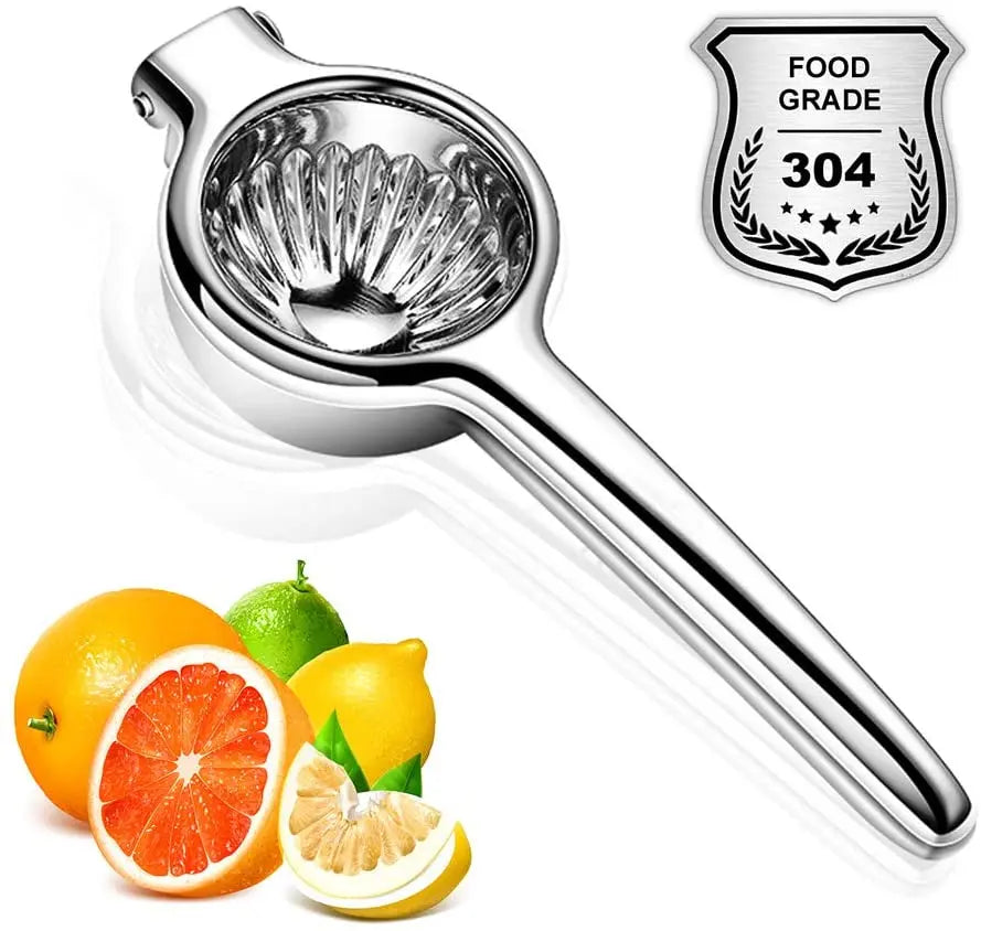 Lemon Squeezer Juicer Citrus Handheld Lemon Juicer Stainless Steel Juicer Hand Press