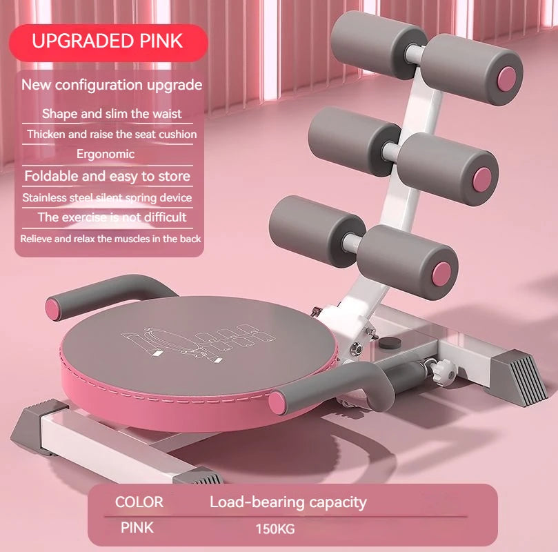 360° Rotating and Twisting the Waist Abdominal Roller With Knee Mat for Muscle Volume