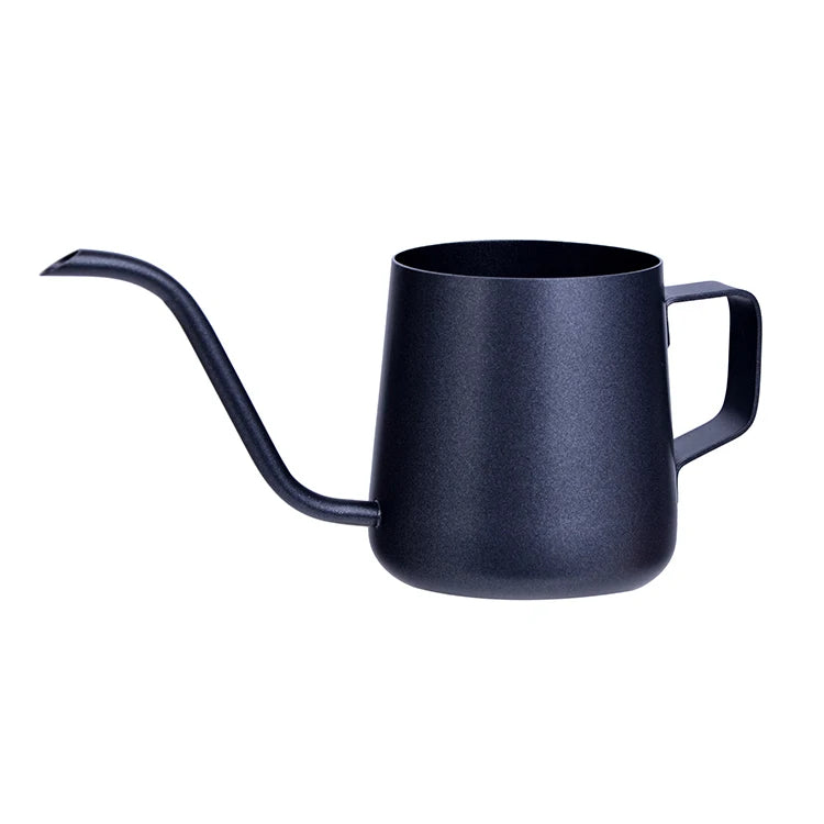 Free Sample 350ml Stainless Steel Gooseneck Coffee Pour Over Coffee Kettle Fine Stainless
