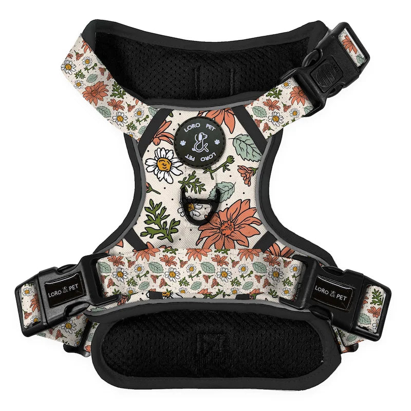 Reflective Oxford Nylon Dog Harness with Handle in Solid Colors