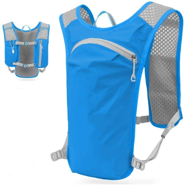 Running Hydration Vest Backpack Lightweight Insulated 1.5L Water Bladder