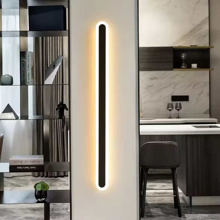 LED Outdoor Wall Light Long Strip IP65 Waterproof Lighting for Garden Villa Balcony