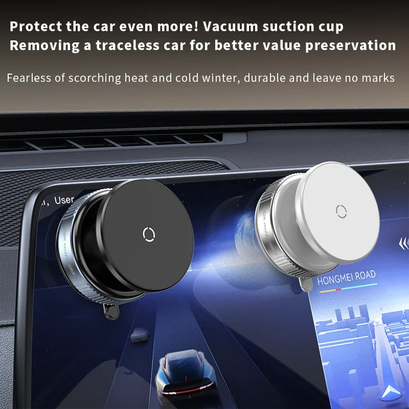 360 Rotation Magnetic Multi-Function Portable Car Phone Holder Universal Plastic Suction